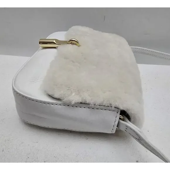 ELIZABETH AND JAMES Cynnie Nano Crossbody Leather Sheepskin Purse Bag - Picture 4 of 9